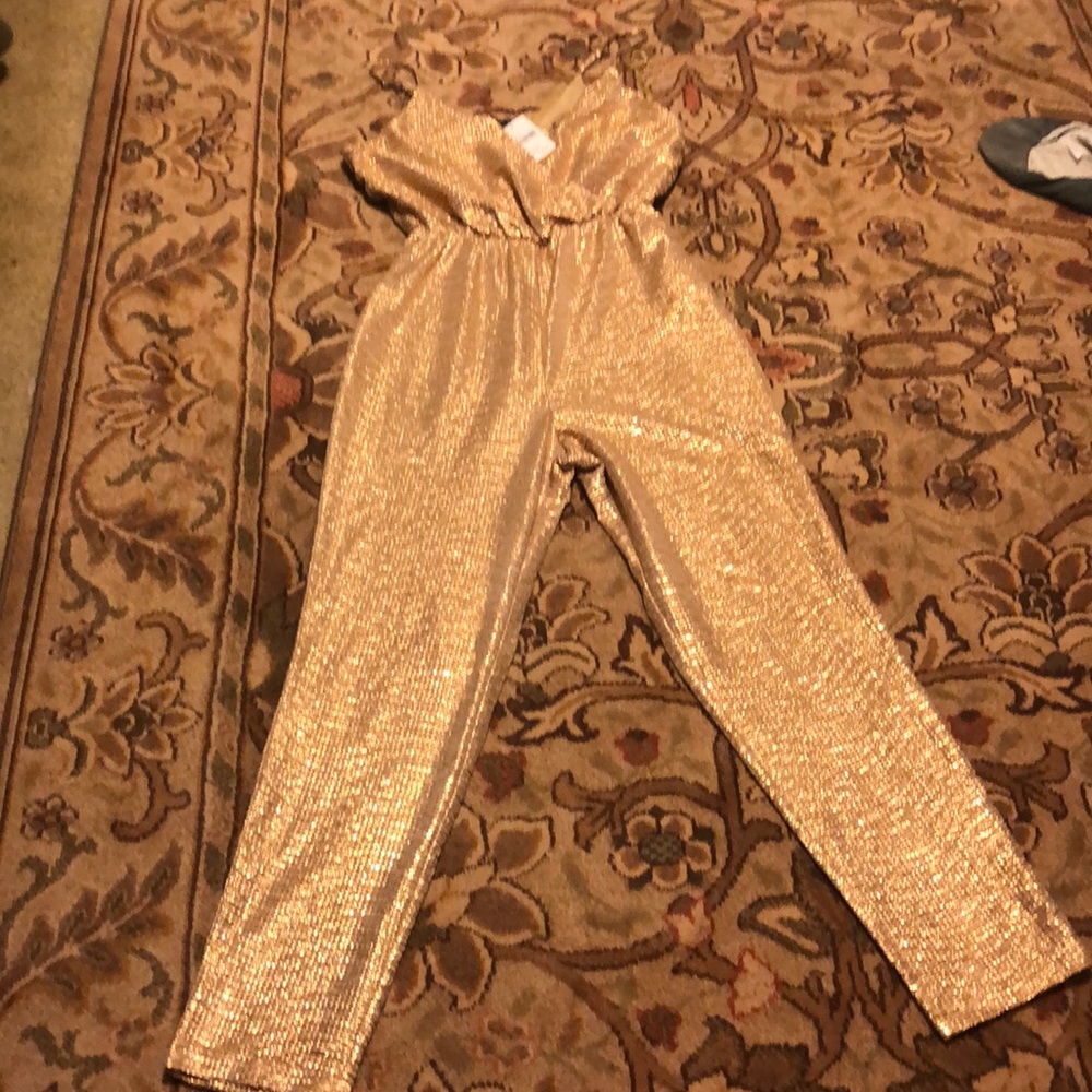 Gold Jumpsuit